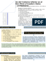 La Transgresión Del Cretácico Inferior en El Margen Andino (Perú y Ecuador)_Datos Preliminares_CHRISTIAN ROMERO