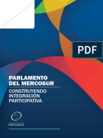 Parlamento Del MERCOSUR Construyendo Integracion Participativa PDF