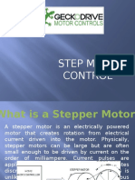 Step Motor Controls