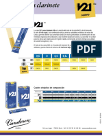 Anches de Clarinette V21 ES