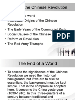 Origins of the Chinese Revolution: The End of a World
