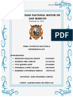 Informe Nº6 Potencia Electrica