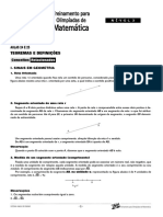 Treinamento Olimpíadas Matemática 2009