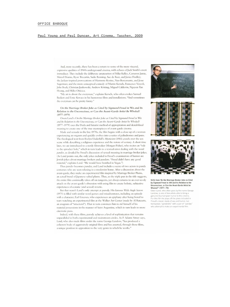 Art Cinema PDF Cinema