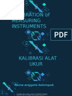 Calibration of Measuring Instruments