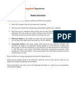 Cardholder Statement of Dispute - US PDF