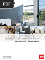 GYPROCK 547 Residential - Installation - Guide 201111 PDF