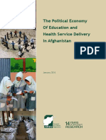 AREU (2016), The Political Economy of Education and Health Service Delivery in Afghanistan