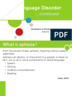 Broca's Aphasia