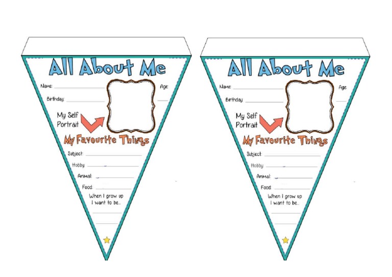 All About Me Flag
