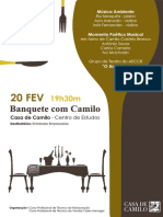 Cartaz Banquete Com Camilo