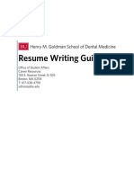 Resume Writing Guide