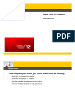 Oracle 12c PL/SQL Workshop: Electronic Presentation