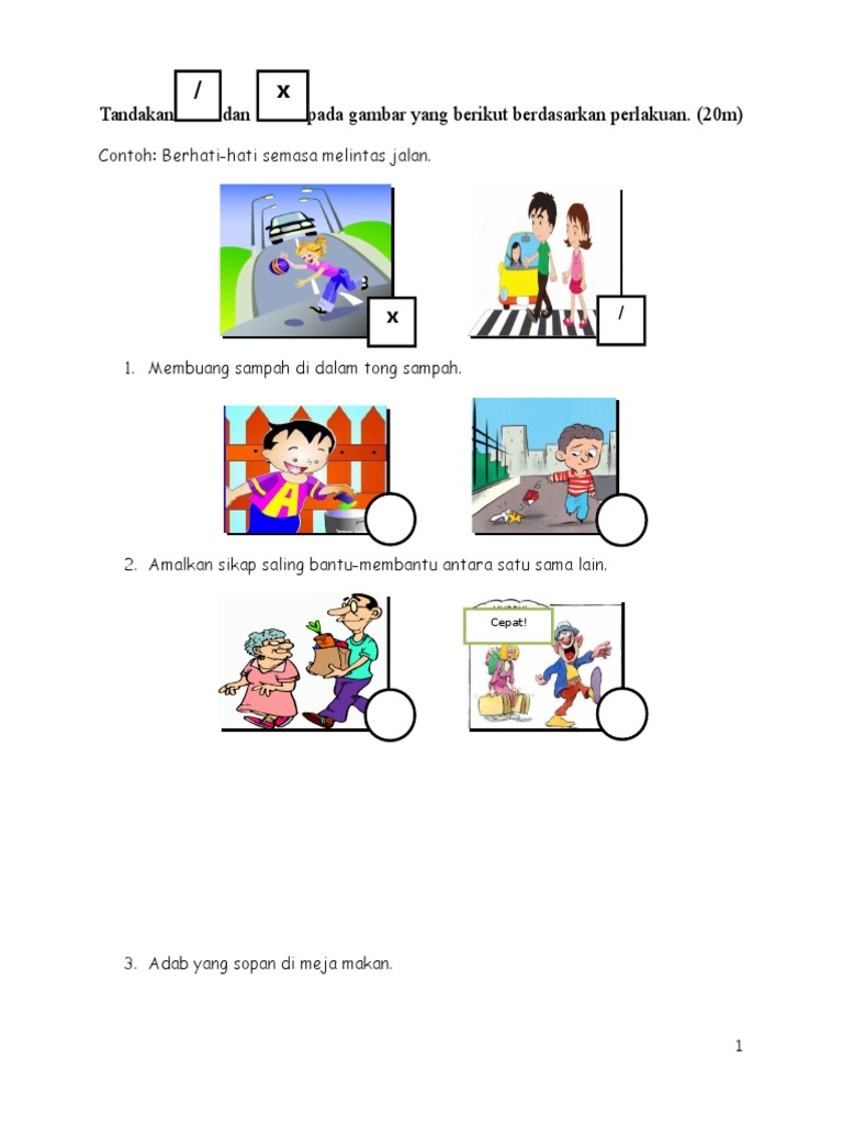Lembaran Kerja Moral Pdf