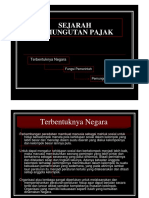 Sejarah Pemungutan Pajak