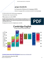 International Language Standards - Cambridge English