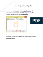 Instalación y Configuración Del Openfire PDF
