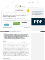 Conventional and Inverted Organic Photovoltaic Performance Parameters With Varying Metal Electrode Surface Workfunction