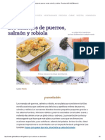 Manojos de Puerros Receta, Salmón y Robiola - Recetas de GialloZafferano