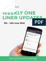 Weekly One Liner 8th 14 June 2016 (1)