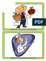 Hospital Vocabulary Medium Esl Flashcards For Kids