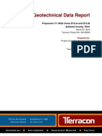 Example 1 - Geotechnical Data Report