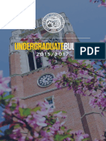 Undergrad Bulletin 2015-2017