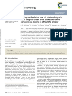 Chidya Et Al 2016 Testing Methods For New Pit Latrine Designs in Rural and Peri-Urban Areas of Malawi