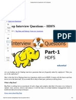 Hadoop Interview Questions for HDFS _Edureka