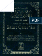 Le Sens Des Versets Du Saint Qouran Par Cheikh Boureïma Abdou Daouda PDF