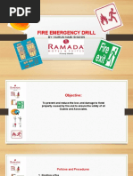 Code Red Fire Emergency Protocol | PDF