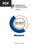 Relatório da Proposta de Orçamento do Estado para 2017