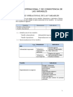 Operacionalizacion de Variables y Matriz de Consistencia Mejorada