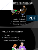 Directive Counseling: Astillo, Froilan Z. Bersabal, Aileen B. Bundang, Frances A