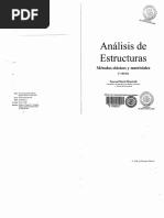 Analisis de Estructuras (Metodos Clasicos y Matriciales) PDF | PDF