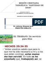 EL TRABAJO Un Servicio para Dios