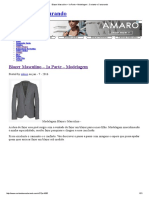 Blazer Masculino - 1a Parte - Modelagem - Cortanto e Costurando PDF