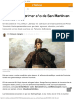 El Alucinante Primer Año de San Martín en Buenos Aires - Infobae