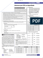 Cálculo de Intereses Por CTS No Depositada - Casos Prácticos