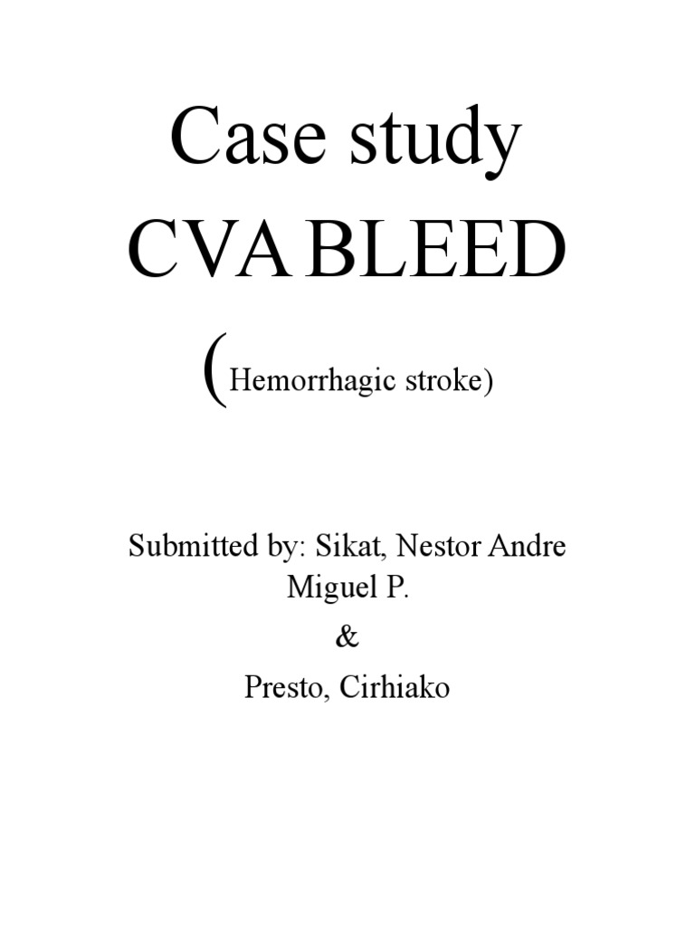 cva case study scribd