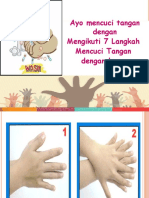 6 Langkah Mencuci Tangan Dengan Benar