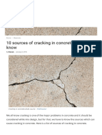 10 Sources of Cracking in Concrete You Should Know