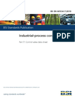 Industrial-Process Control Valves: BSI Standards Publication
