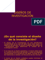 Diseños de investigaciones