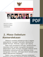 Sejarah Perekonomian Indonesia