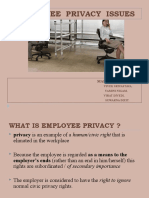 Employee Privacy Issues: Made By