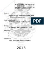 Informe Previo de Sistemas de Modulacion de Amplitud