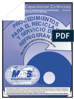 Manual de Capacitacion CertificadaSP Refrigerac