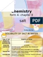Chemistry: Form 4-Chapter 8