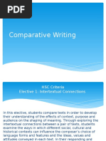 Comparative Writing